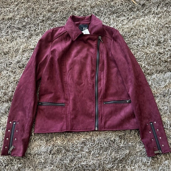 NWT Kut from the Kloth Burgundy Jacket - Picture 5 of 9